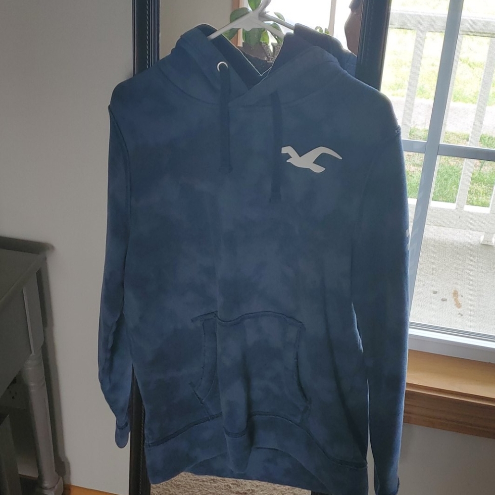 Hollister hoodie acid washed